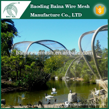 Stainless steel net for birds aviary security netting